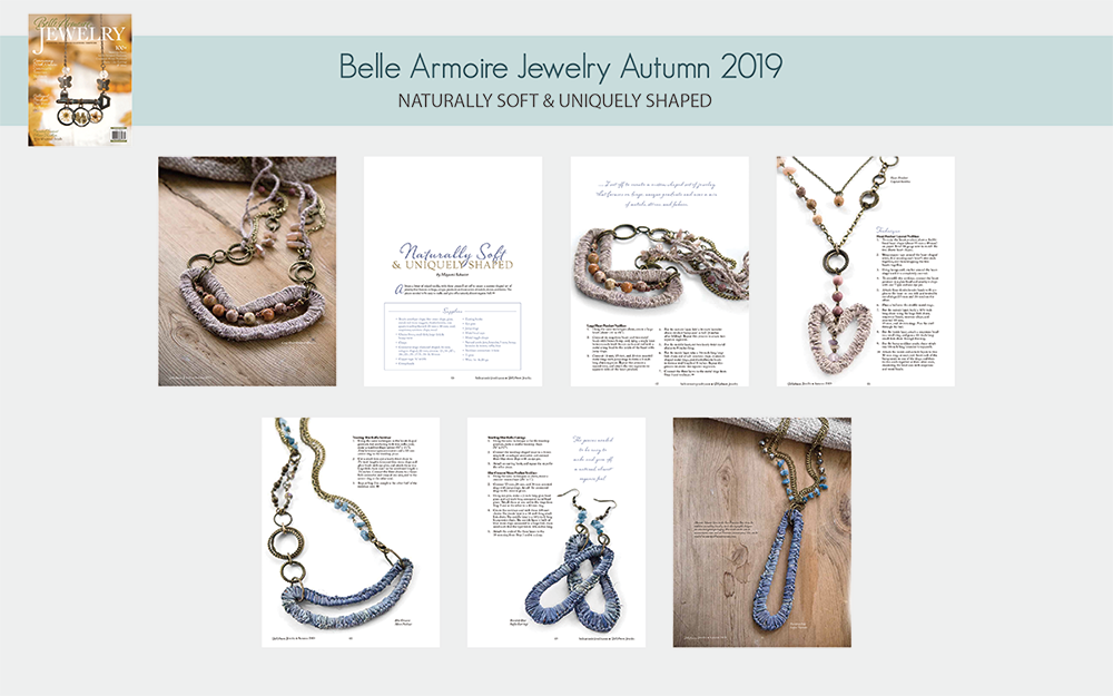 Boho-chick Hemp & Raffia Jewelry - Belle Armoire Jewelry Autumn 2019