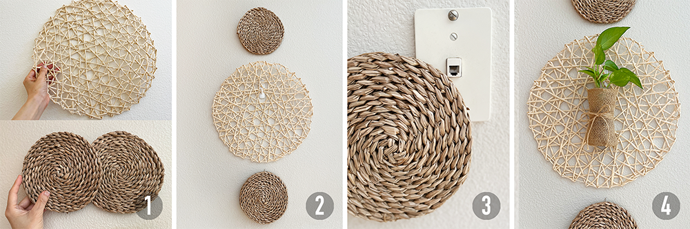 Step-by-step wall hanging plant decoration guide