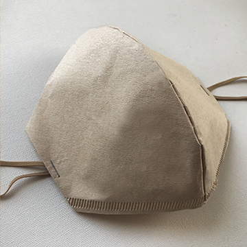 DIY How to make a coffee filter mask - Instruction 8)